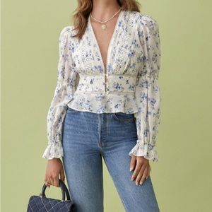 Reformation Meadowlark Top